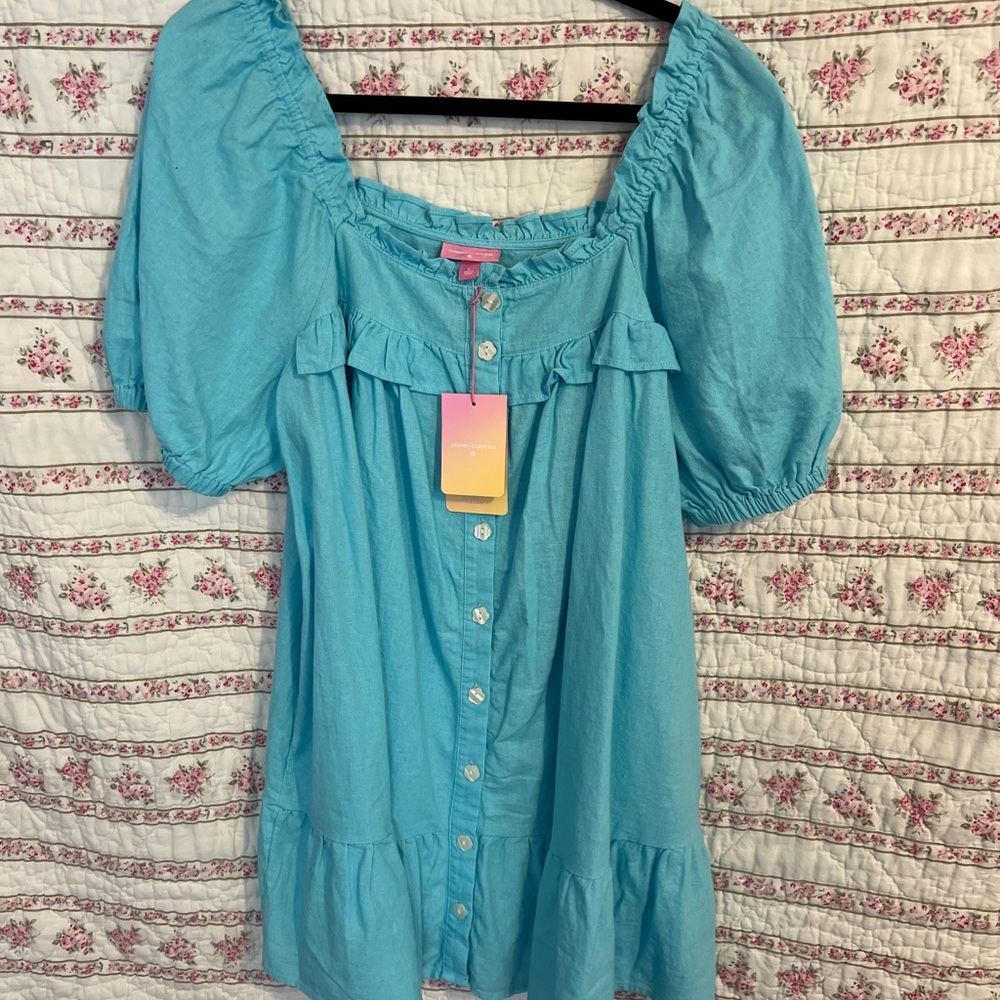 NWT Stoney Clover Lane x Target blue dress sz L